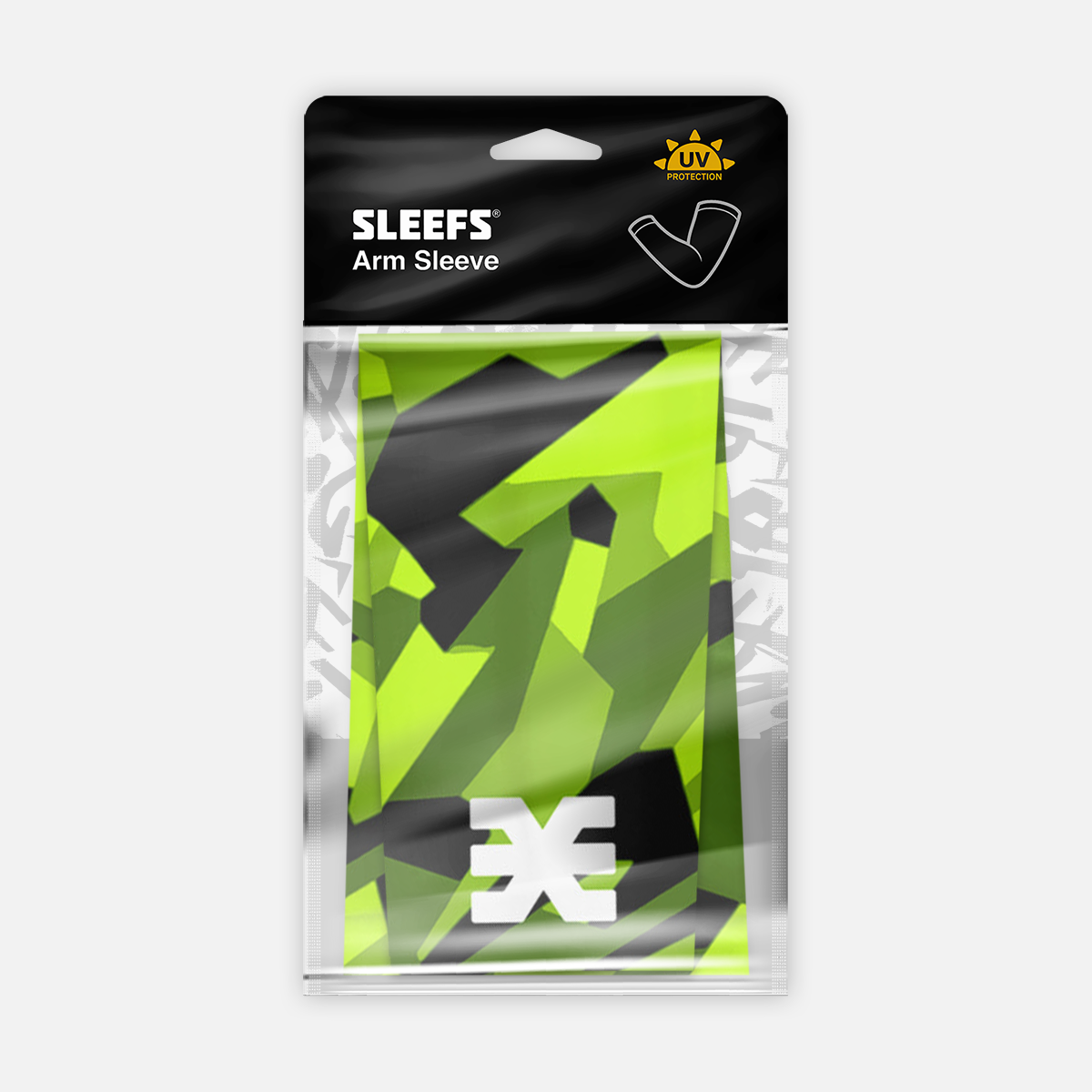 Airflow Green Running Sleeves - Pair