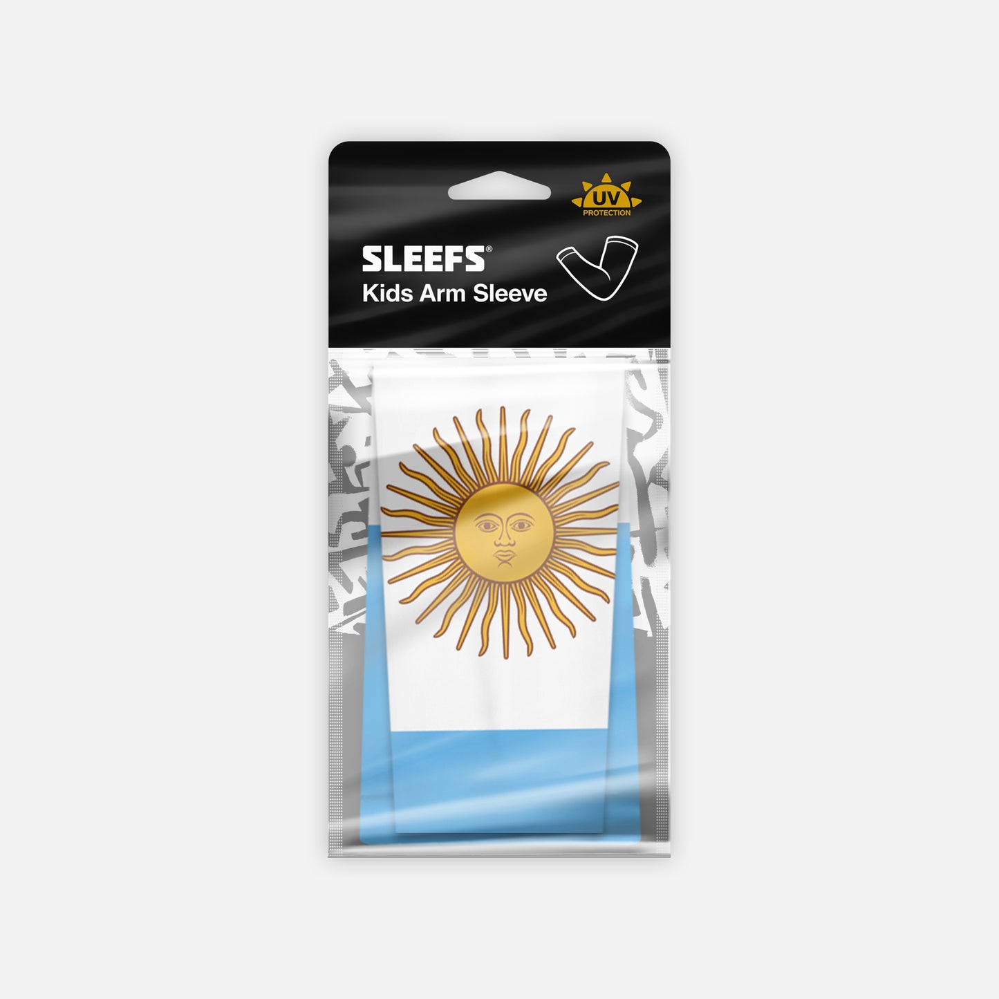 Argentina Flag Kids Arm Sleeves - Pair