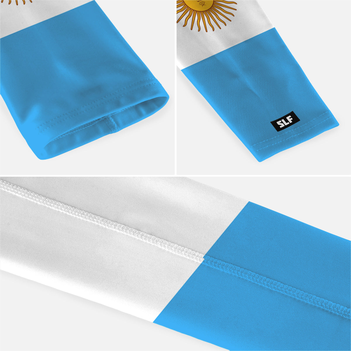 Argentina Flag Kids Arm Sleeves - Pair