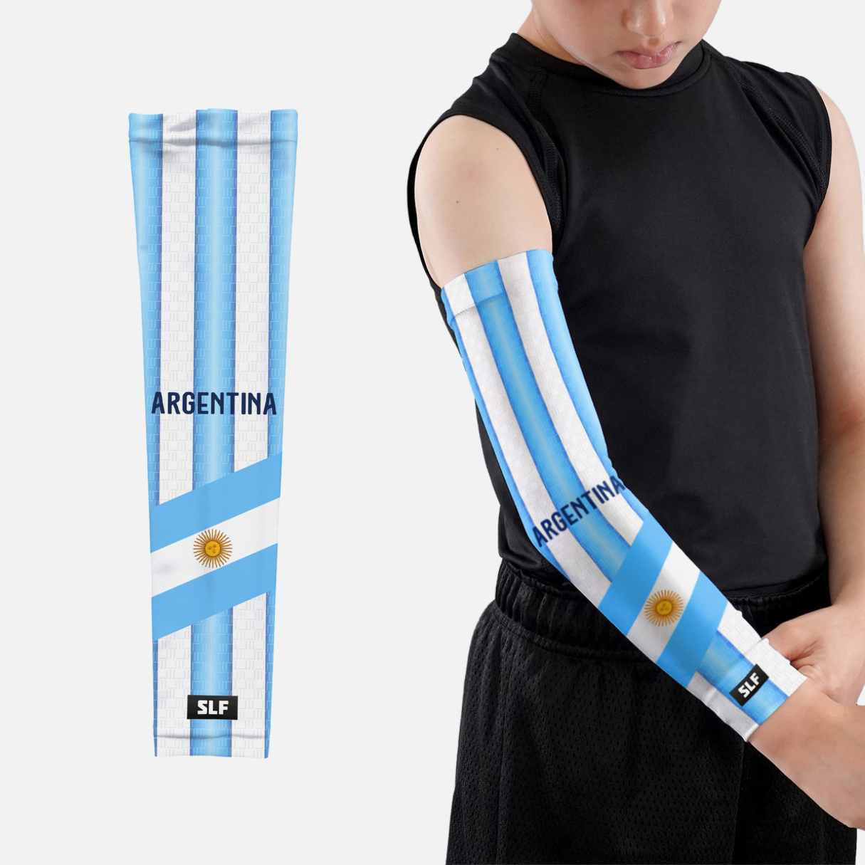 Argentina Team Edition Kids Arm Sleeves - Pair