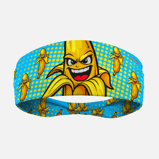 Electric Blue Power Banana Headband