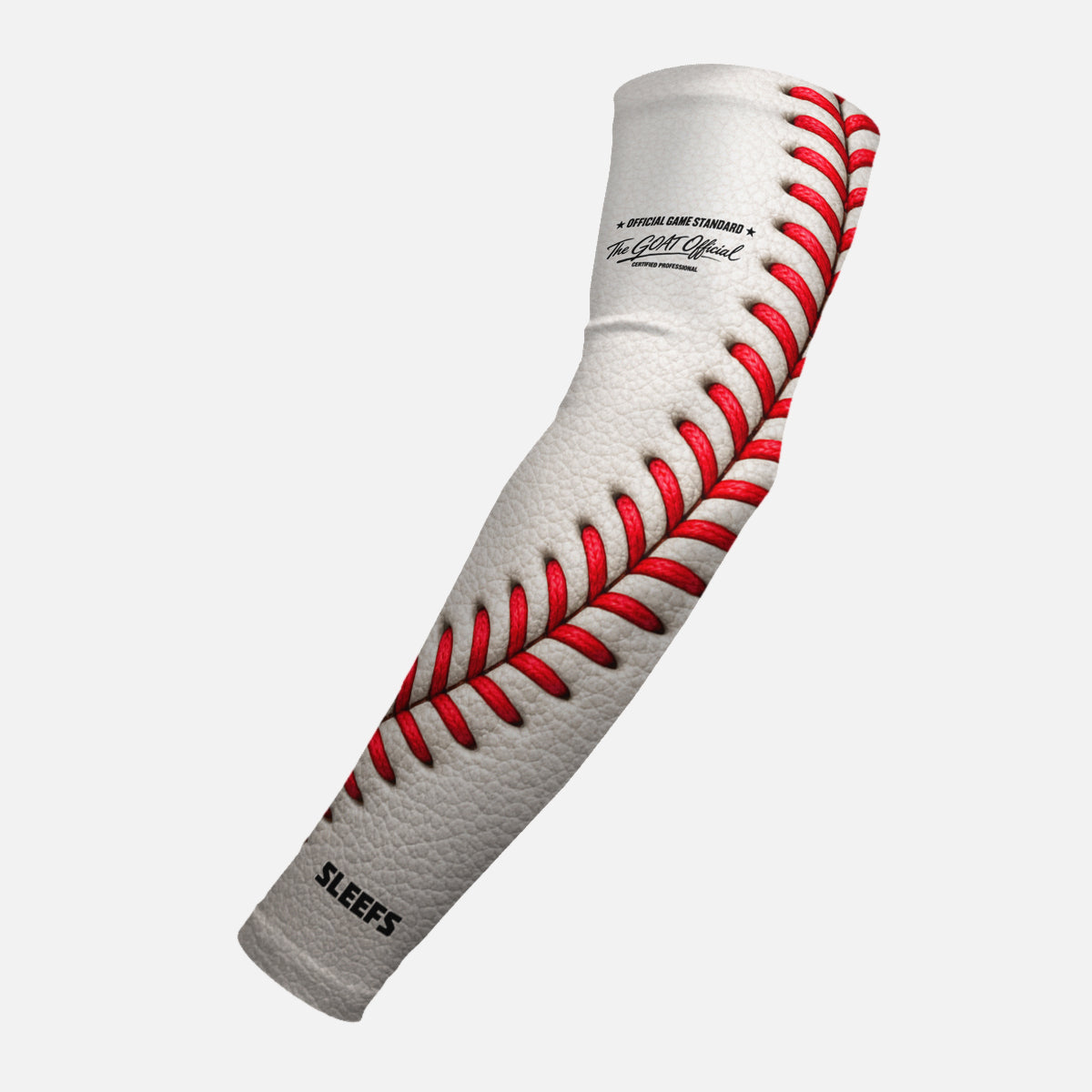Baseball Lace Pro White Kids Arm Sleeve
