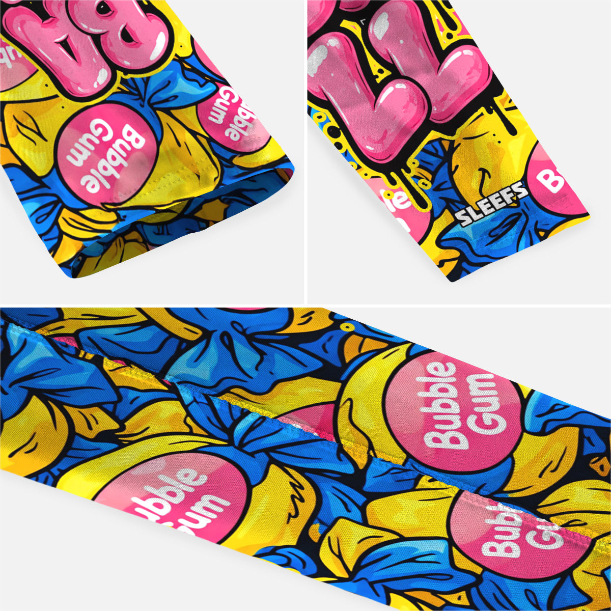 Baseball Bubble Gum Arm Sleeve