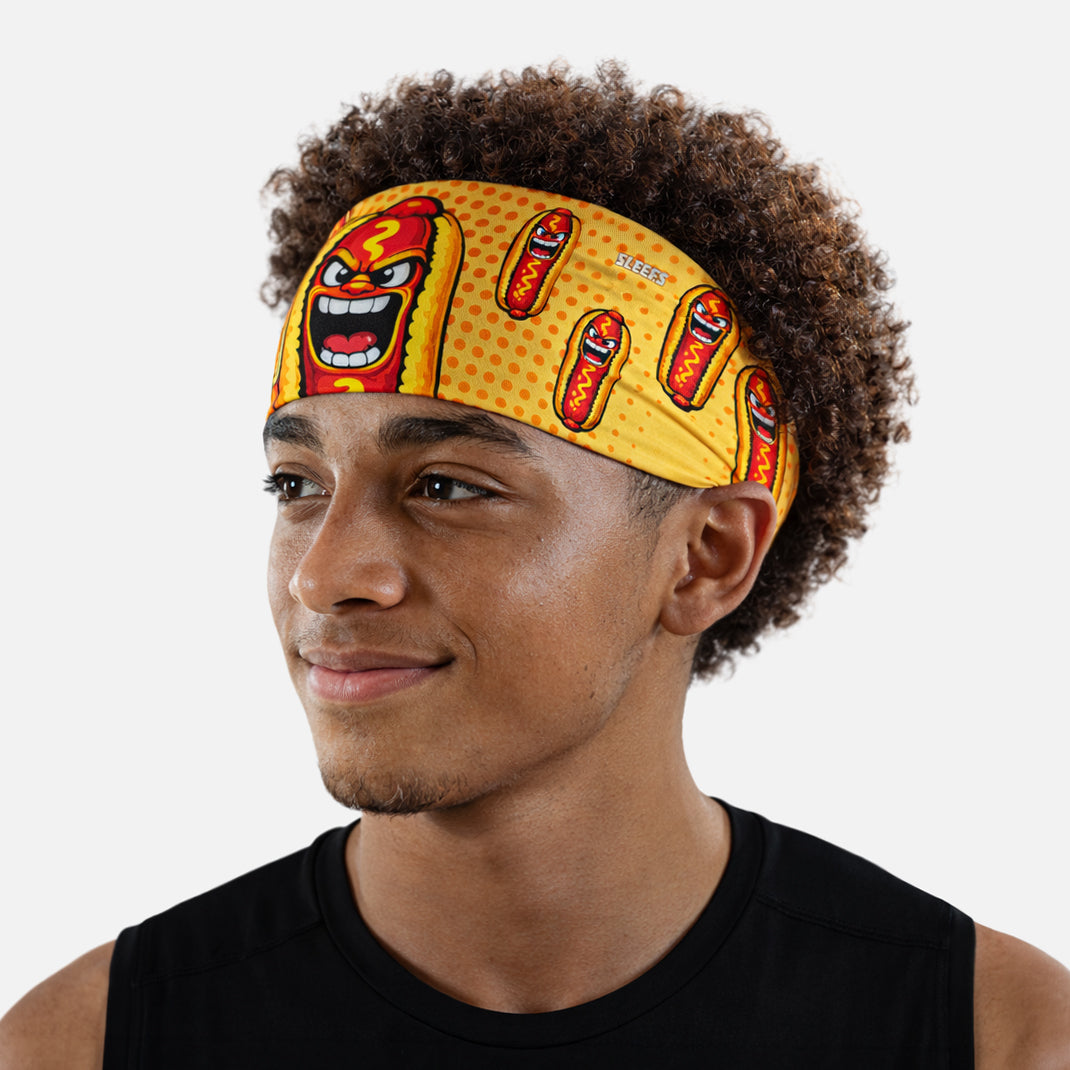 Sunny Gold Hot Dog Headband