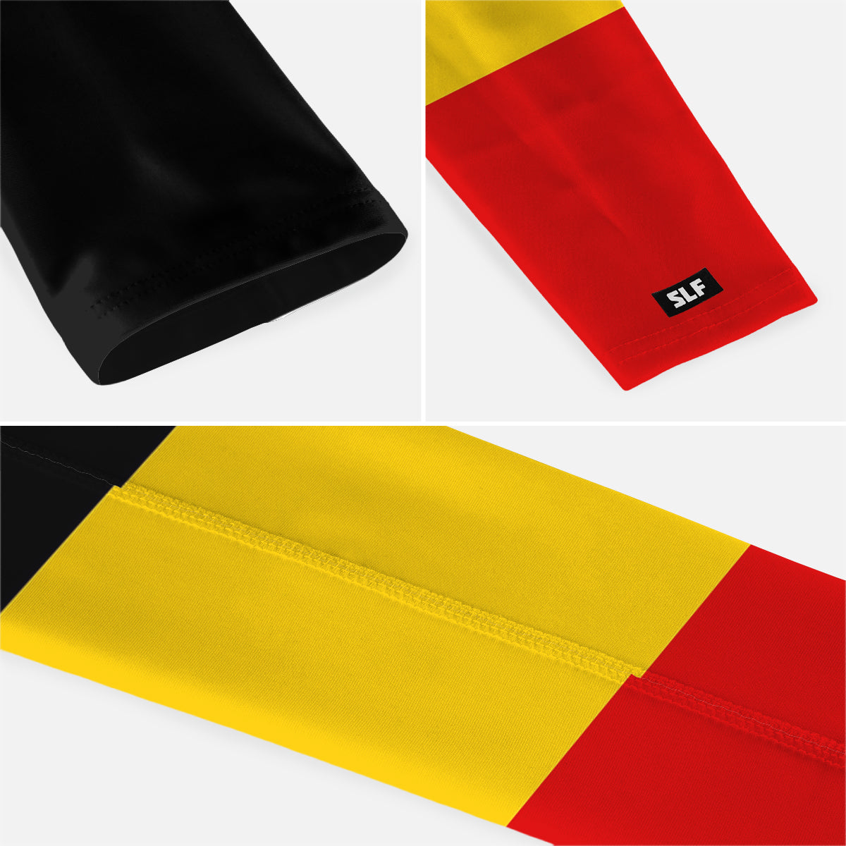 Belgium Flag Kids Arm Sleeves - Pair