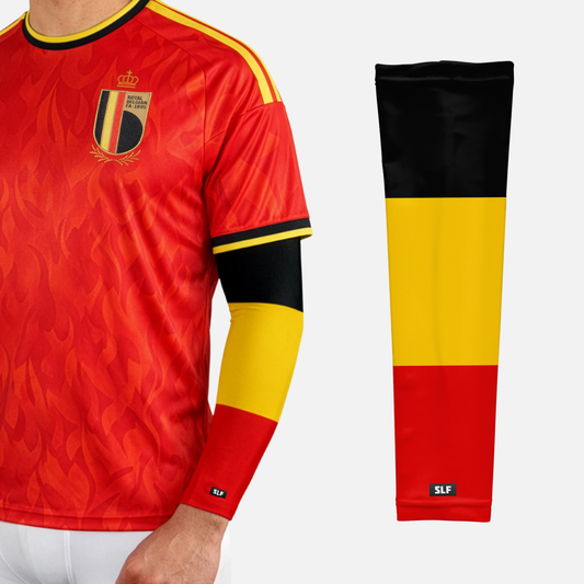Belgium Flag Arm Sleeves - Pair