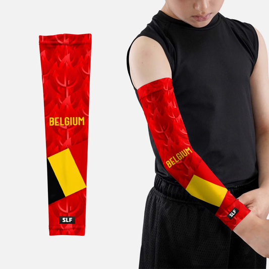 Belgium Team Edition Kids Arm Sleeves - Pair