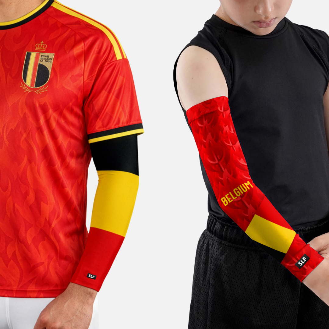2026 Belgium Soccer National Team Arm Sleeves Pack