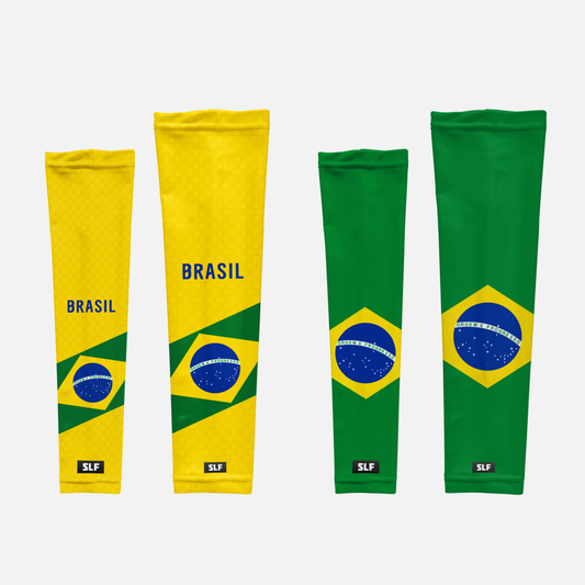 2026 Brazil Soccer National Team Arm Sleeves Pack