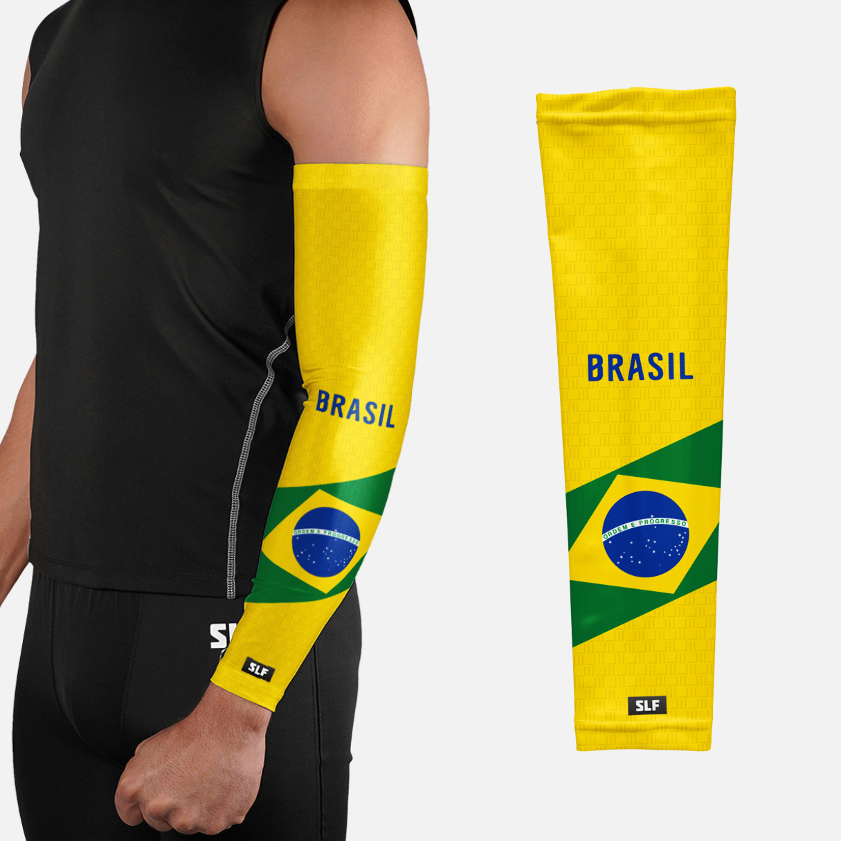 Brazil Team Edition Arm Sleeves - Pair