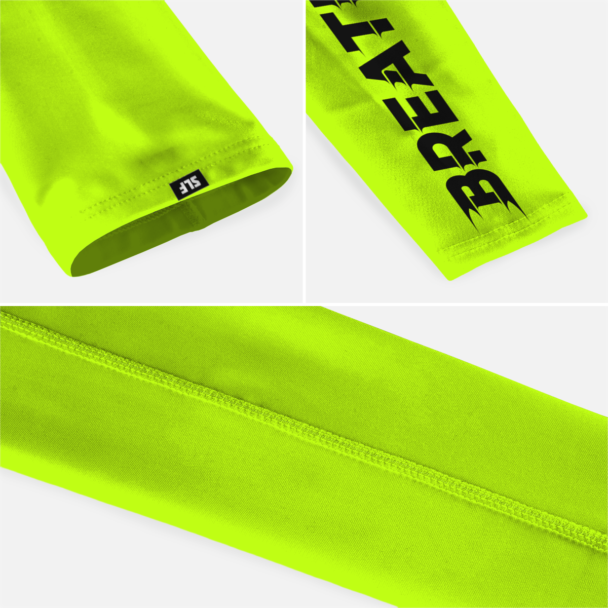 Breath Green Running Sleeves - Pair