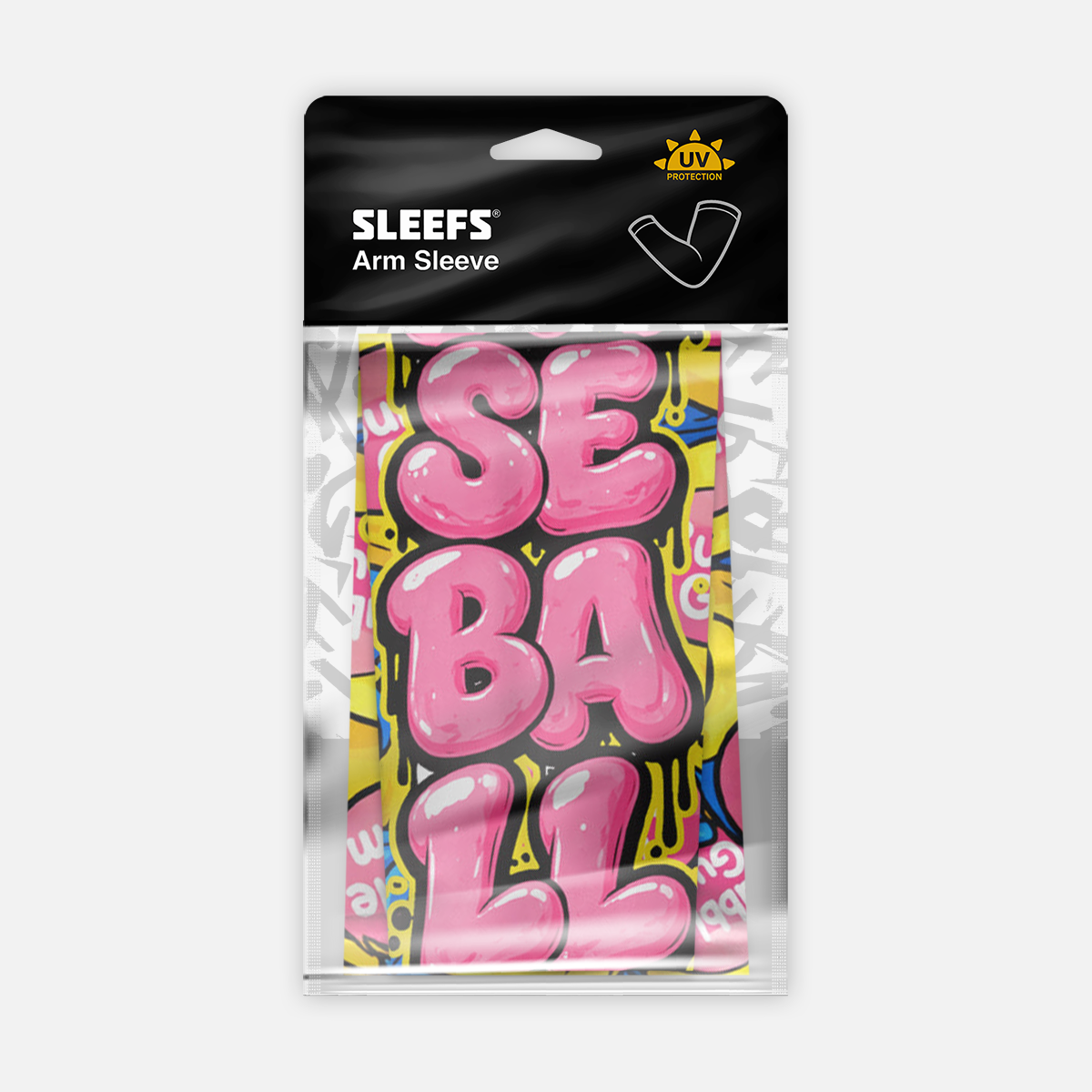 Baseball Bubble Gum Arm Sleeve