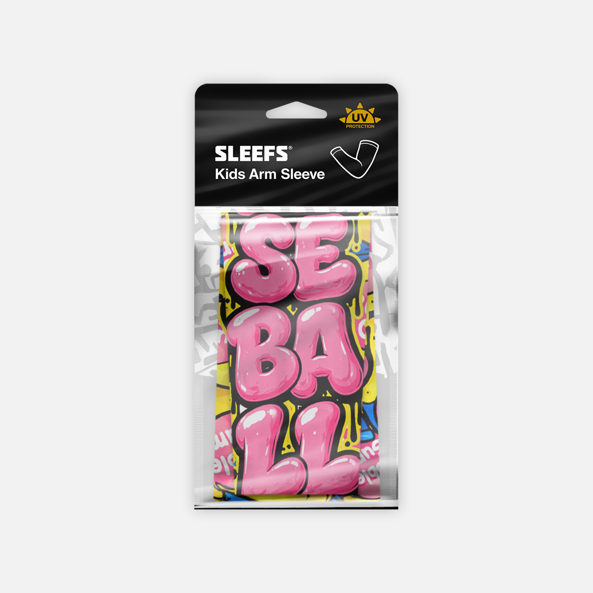 Baseball Bubble Gum Kids Arm Sleeve