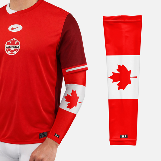 Canada Flag Arm Sleeves - Pair