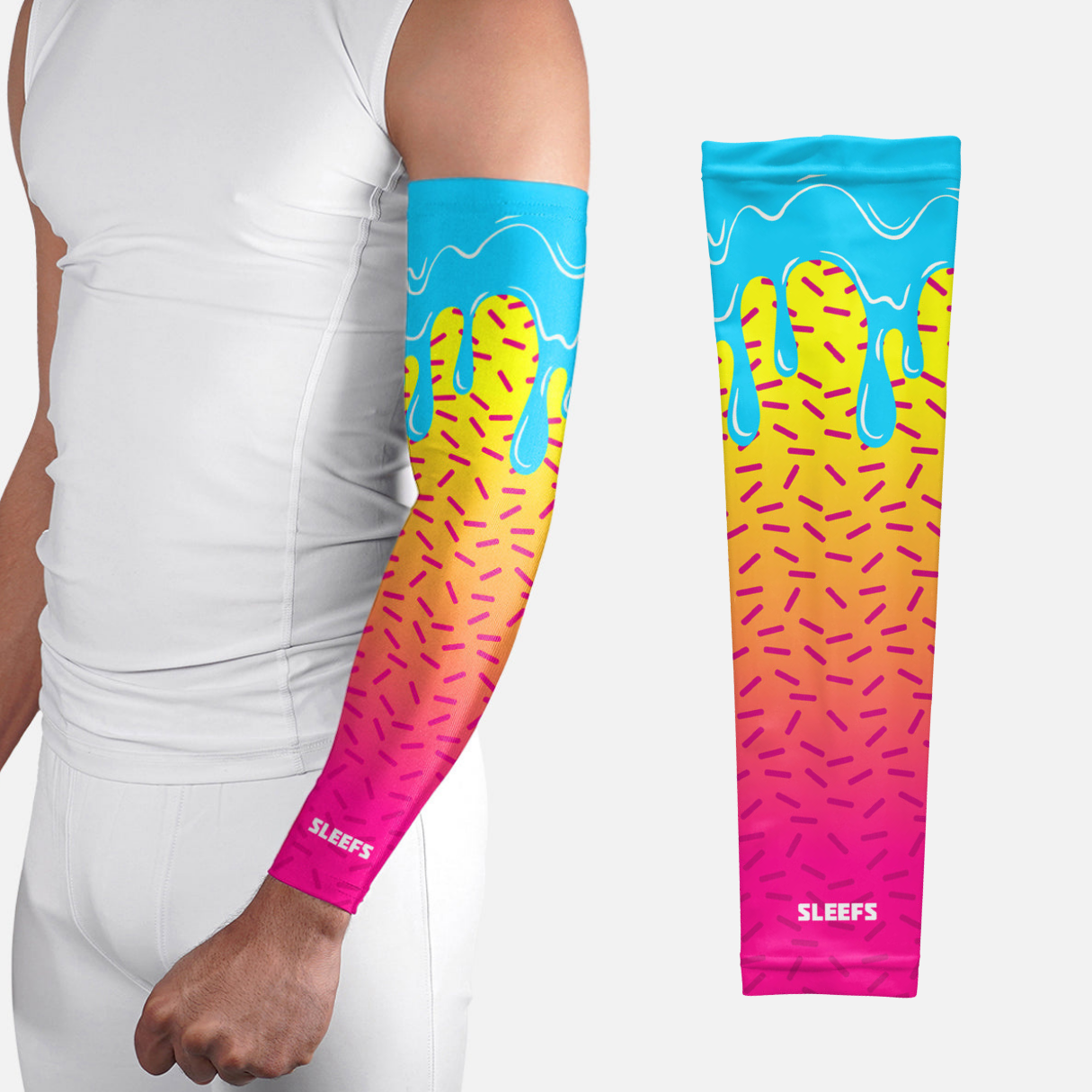 Candy Drip Sprinkle Arm Sleeve