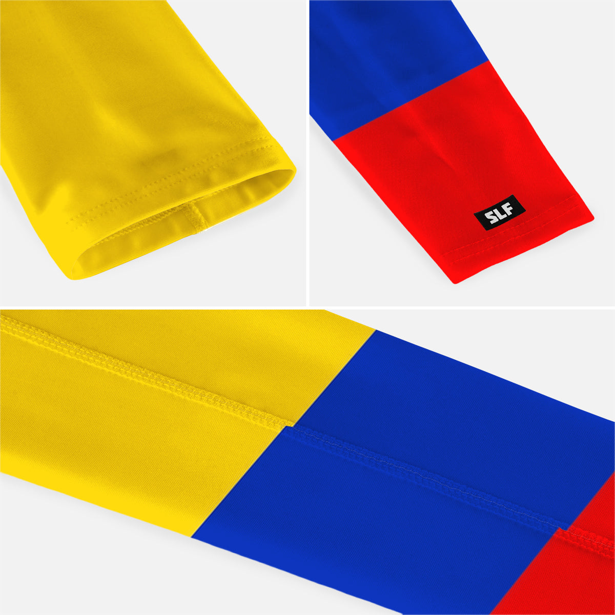 Colombia Flag Kids Arm Sleeves - Pair