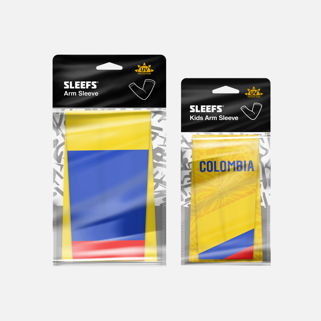 2026 Colombia Soccer National Team Arm Sleeves Pack