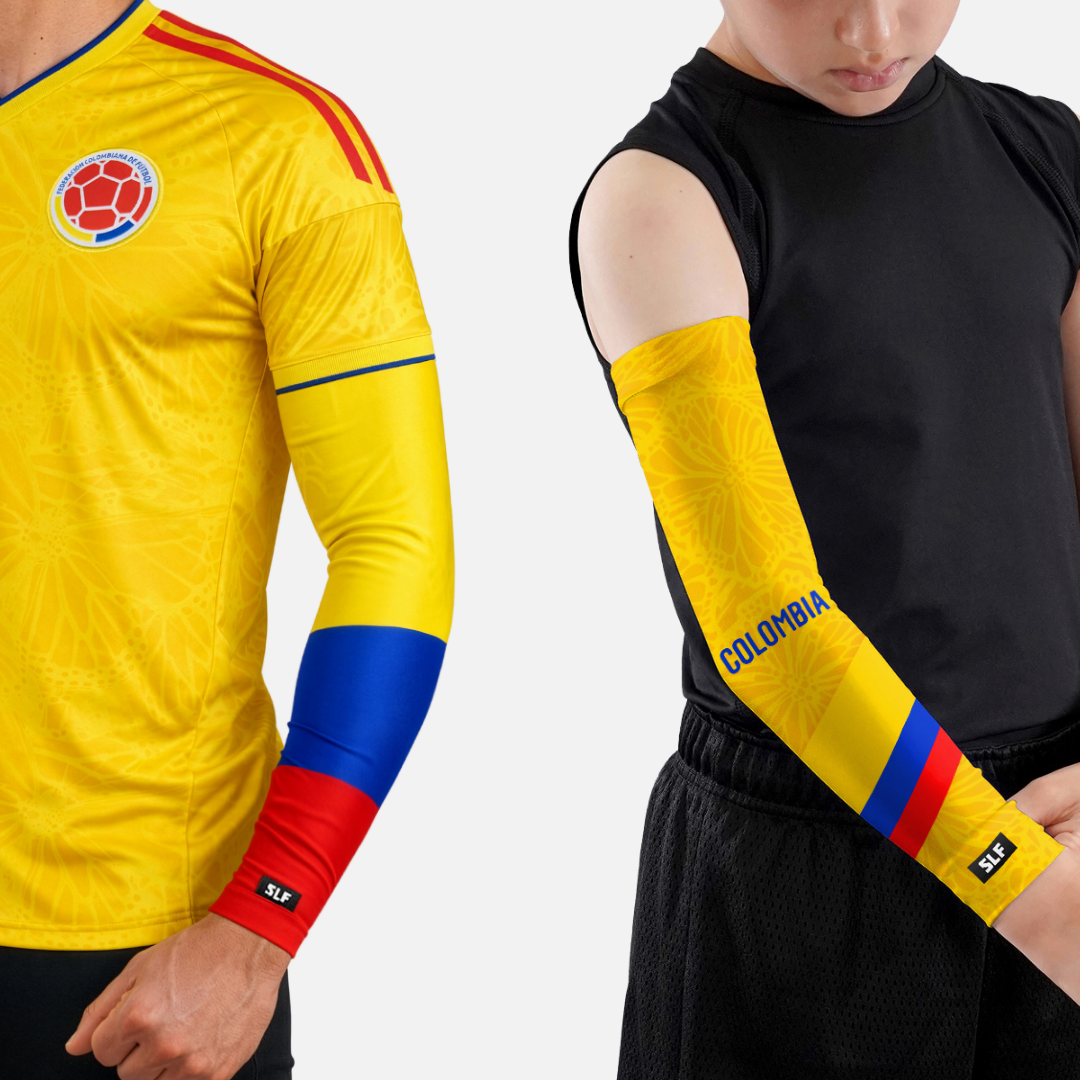2026 Colombia Soccer National Team Arm Sleeves Pack
