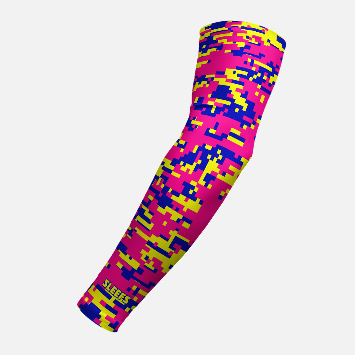 Digi Camo Neon Strike Kids Arm Sleeve