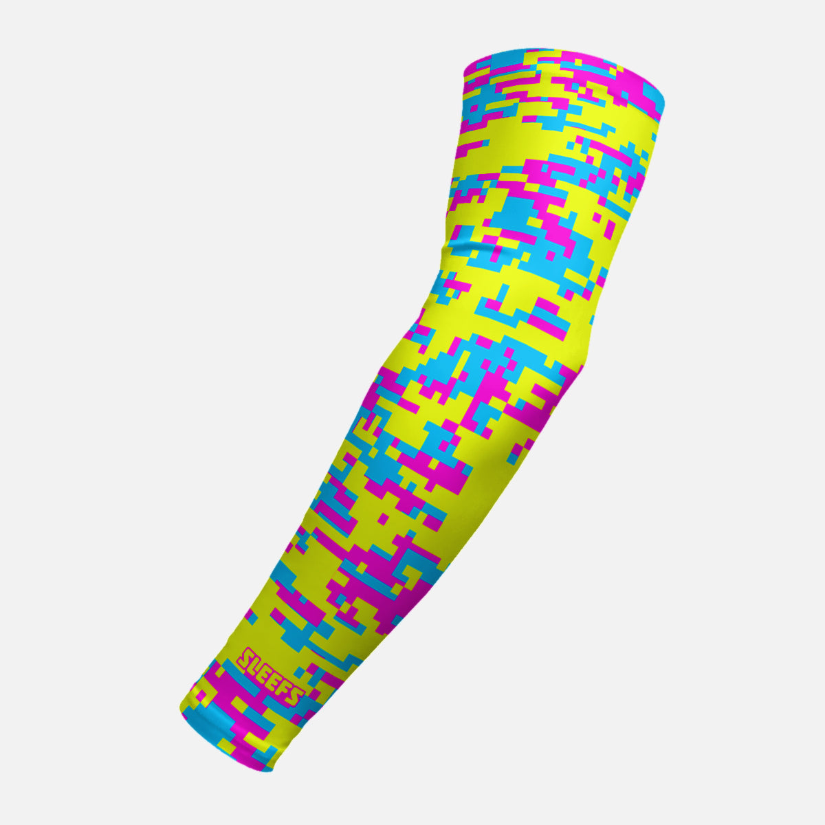 Digi Camo Volt Surge Kids Arm Sleeve