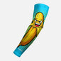 Electric Blue Power Banana Kids Arm Sleeve
