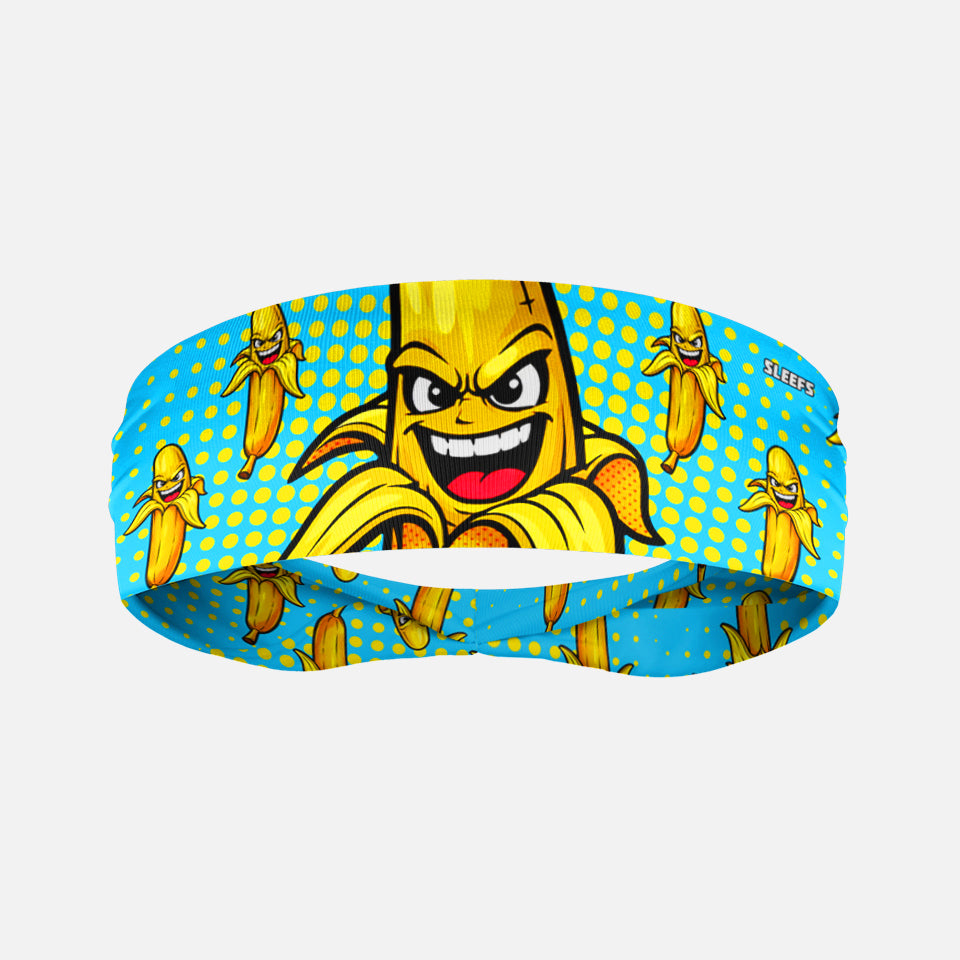 Electric Blue Power Banana Kids Headband