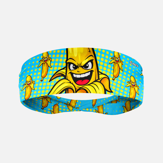 Electric Blue Power Banana Kids Headband