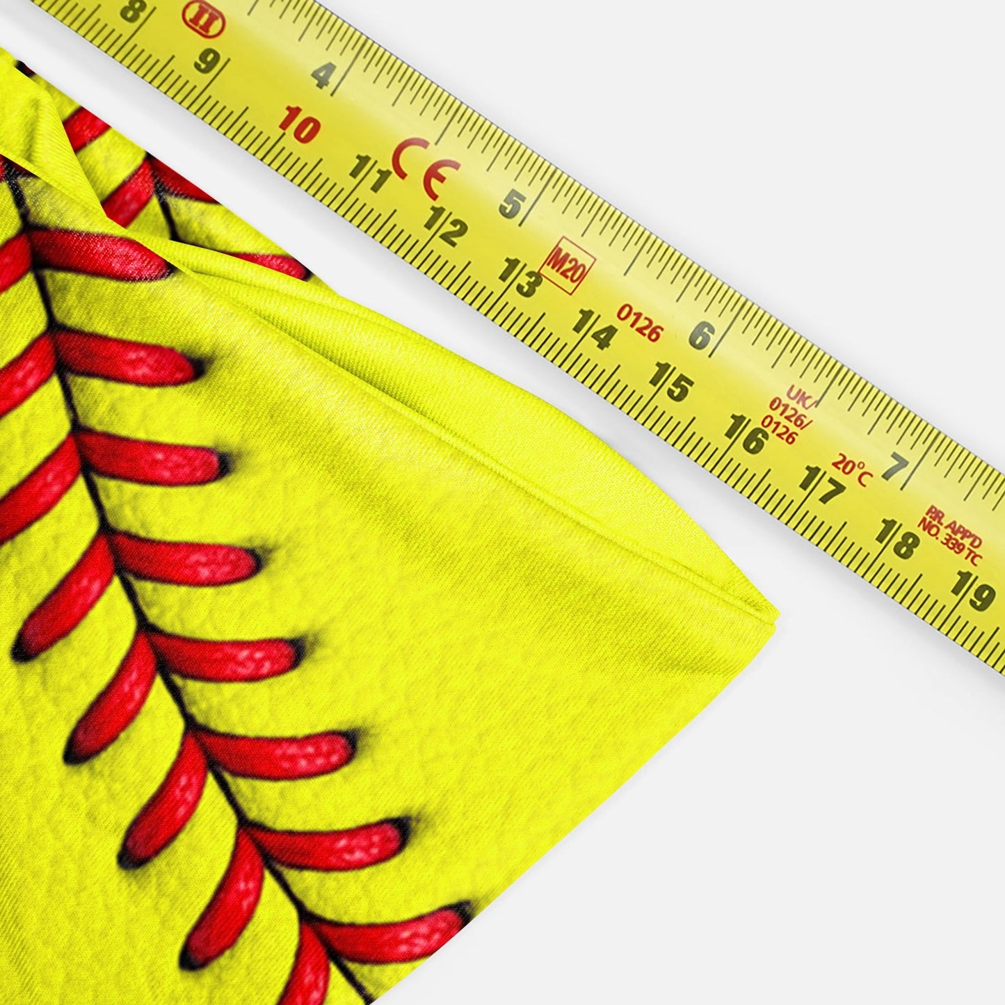 Baseball Lace Electric Volt Kids Headband