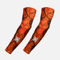 Endurance Orange Running Sleeves - Pair