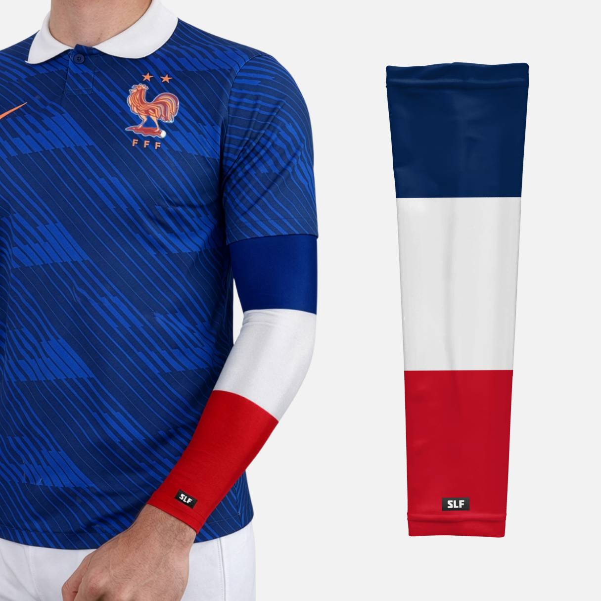 France Flag Arm Sleeves - Pair