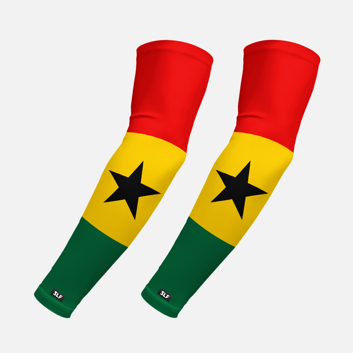 Ghana Flag Arm Sleeves - Pair
