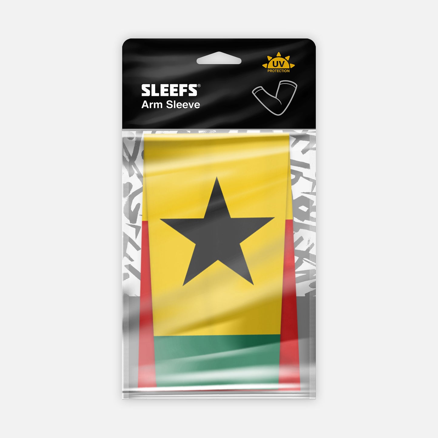 Ghana Flag Arm Sleeves - Pair