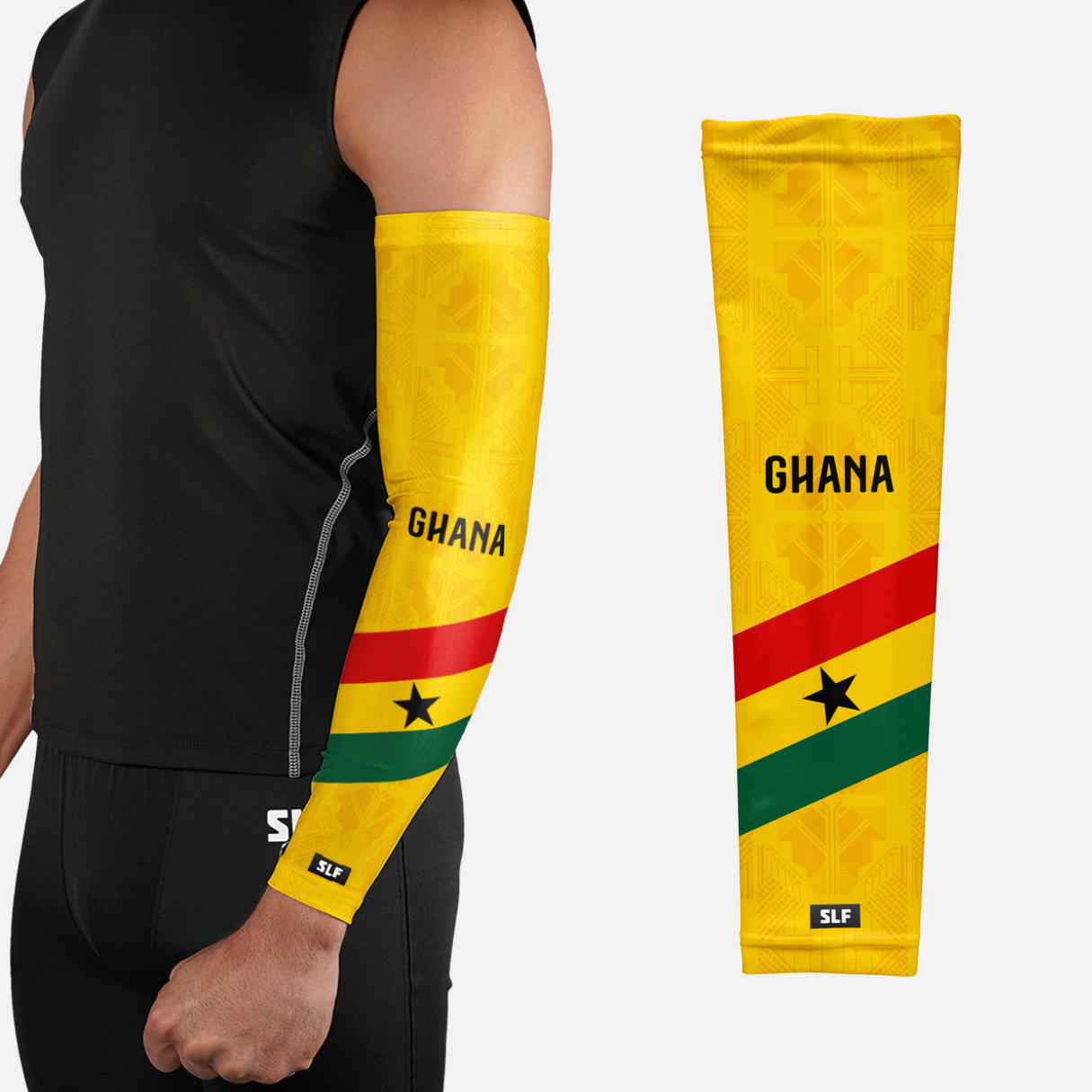 Ghana Team Edition Arm Sleeves - Pair