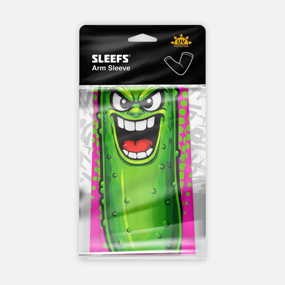 Hyper Pink Super Pickle Kids Arm Sleeve