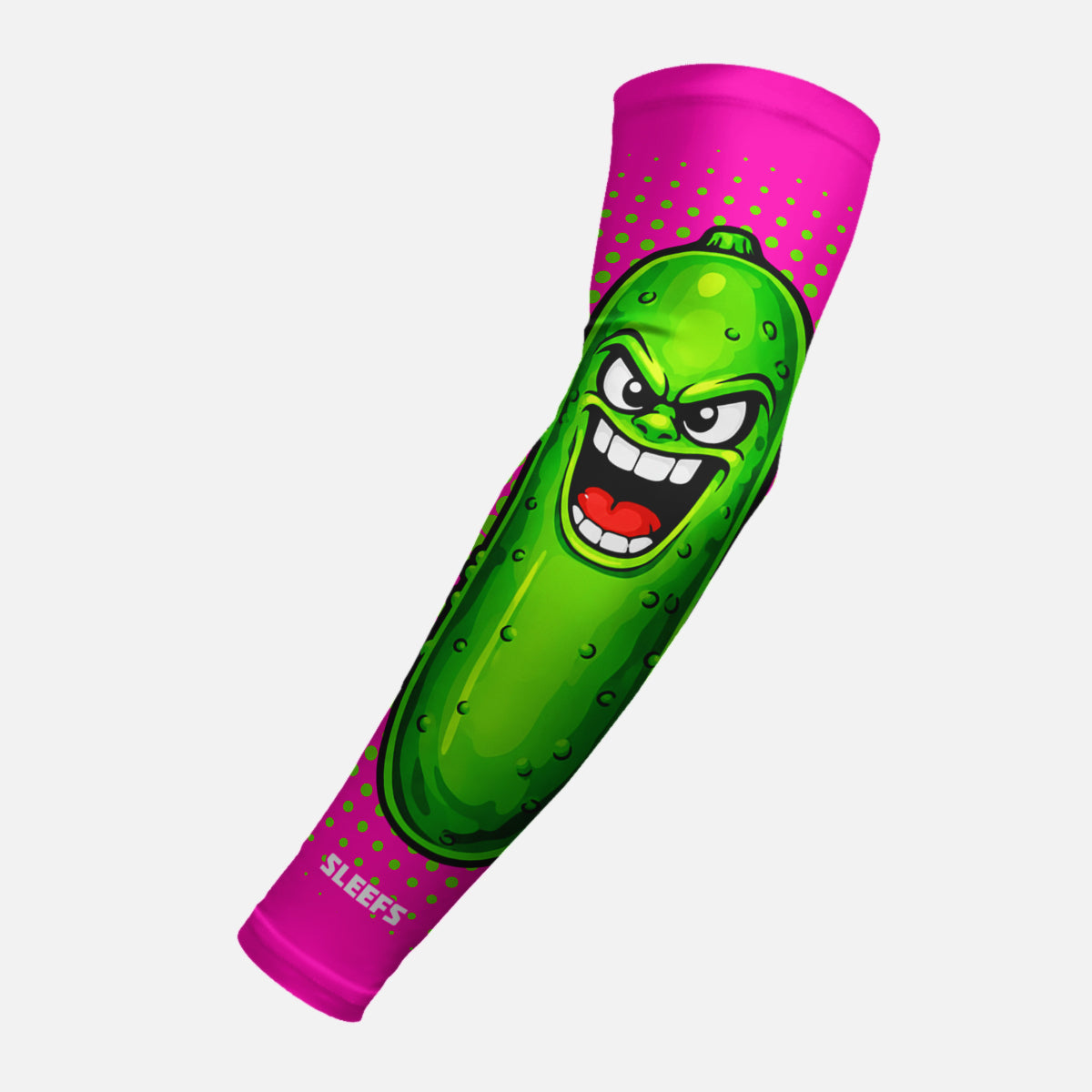 Hyper Pink Super Pickle Kids Arm Sleeve