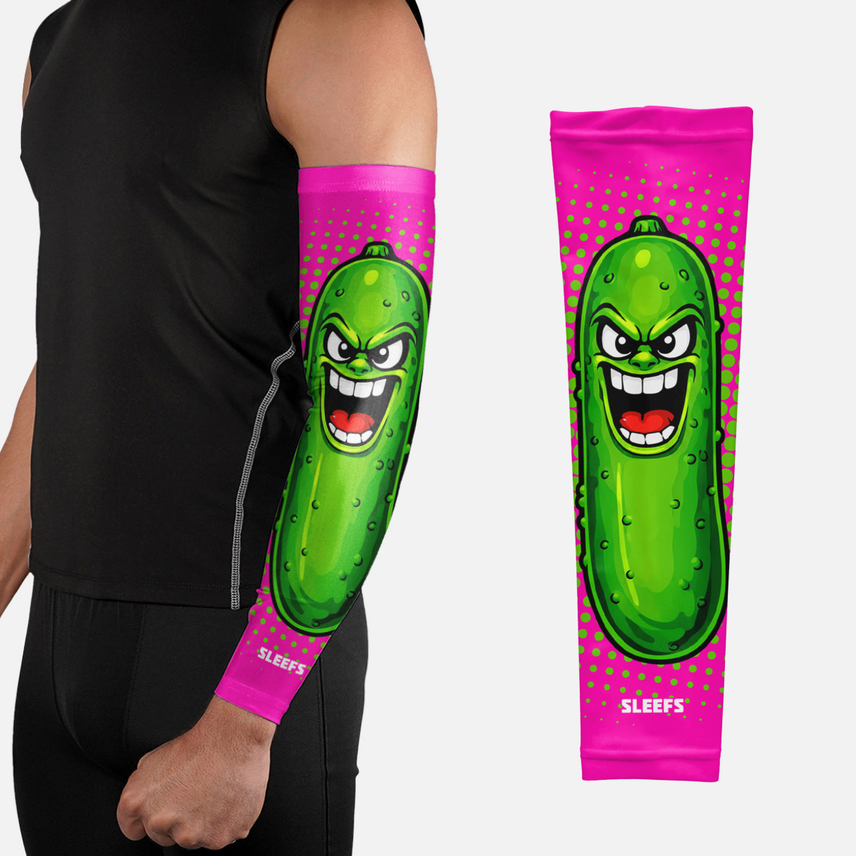 Hyper Pink Super Pickle Arm Sleeve
