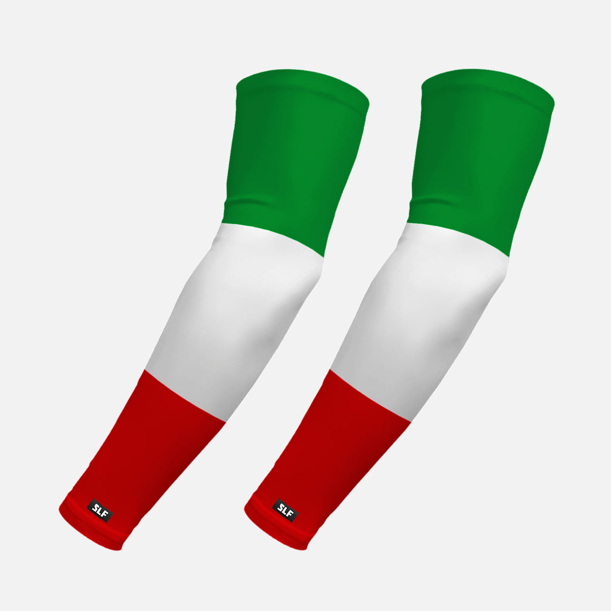 Italy Flag Arm Sleeves - Pair