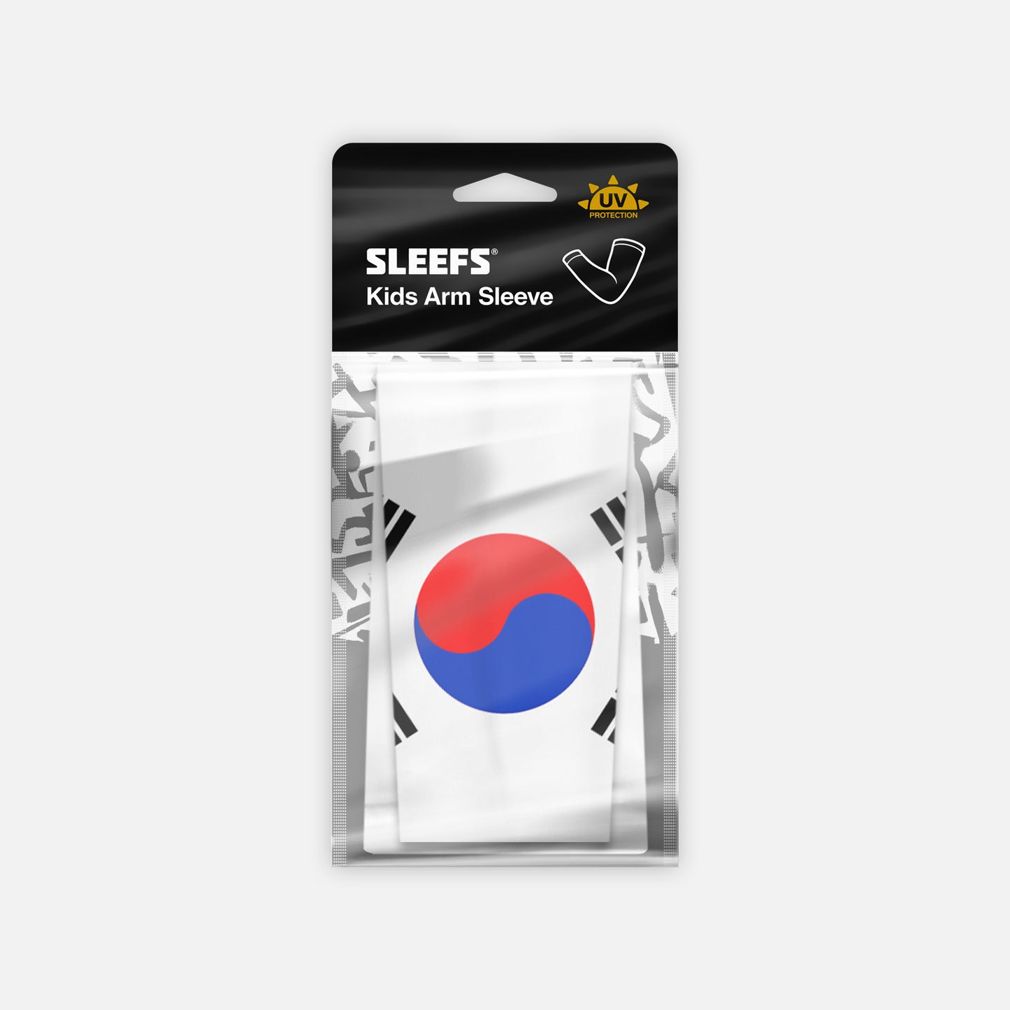 Korea Republic Flag Kids Arm Sleeves - Pair