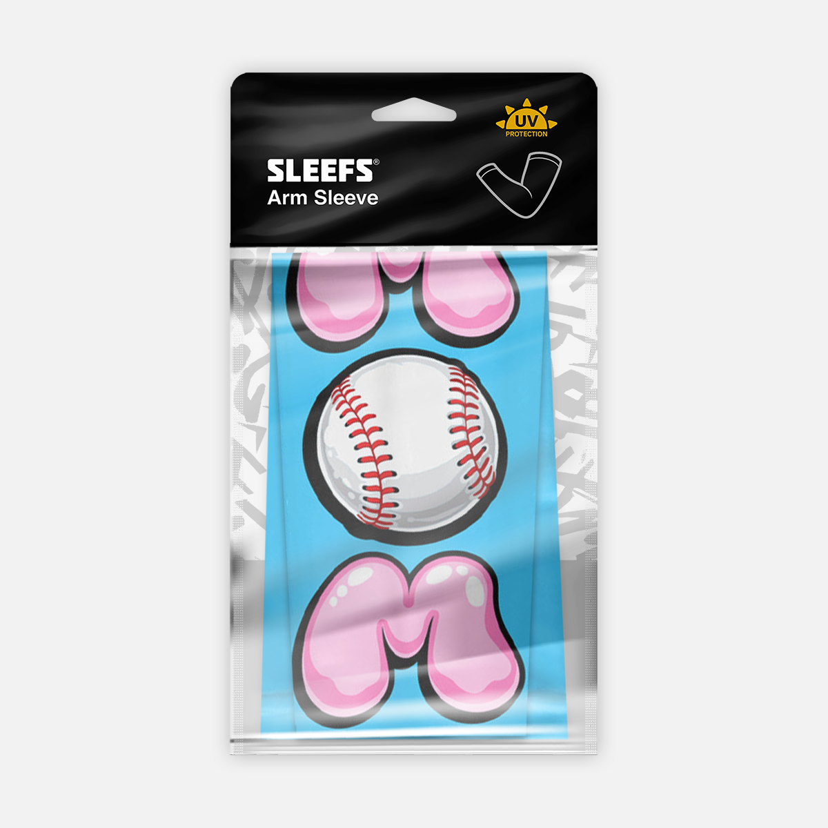 MOM Cotton Candy Baseball Kids Arm Sleeve