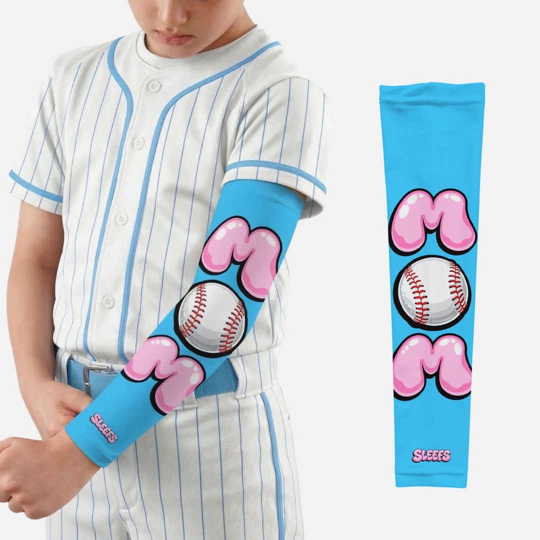 MOM Cotton Candy Baseball Kids Arm Sleeve