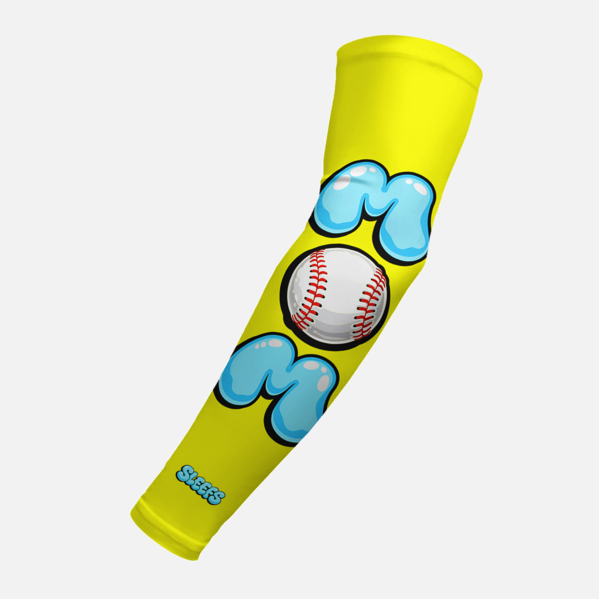 MOM Neon Pop Baseball Kids Arm Sleeve