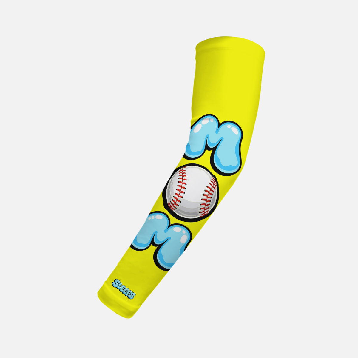 MOM Neon Pop Baseball Kids Arm Sleeve