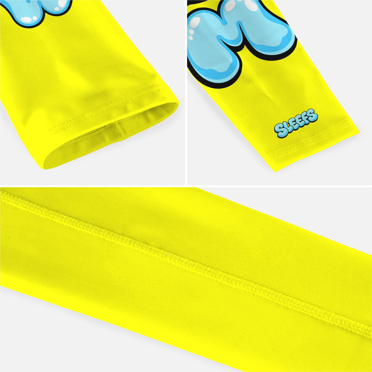 MOM Neon Pop Baseball Kids Arm Sleeve