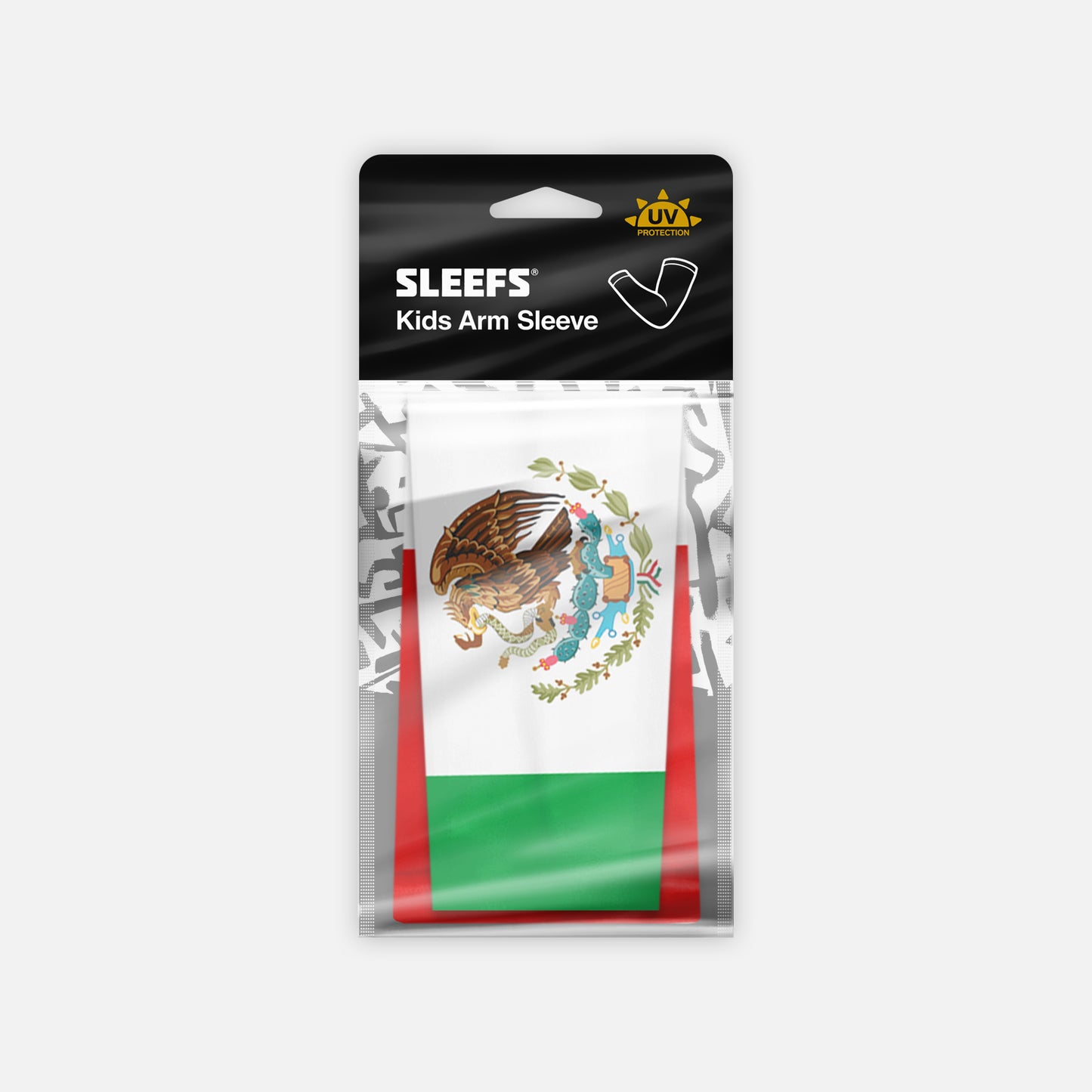 Mexico Flag Kids Arm Sleeves - Pair
