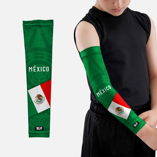 Mexico Team Edition Kids Arm Sleeves - Pair