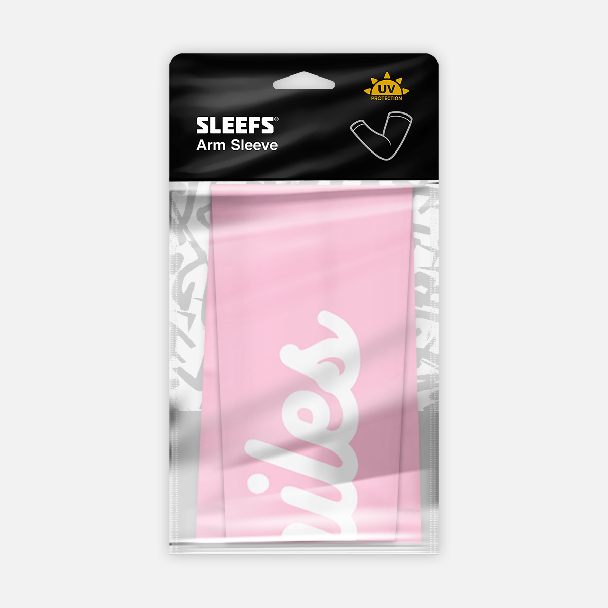 Miles Club Pink Running Sleeves - Pair