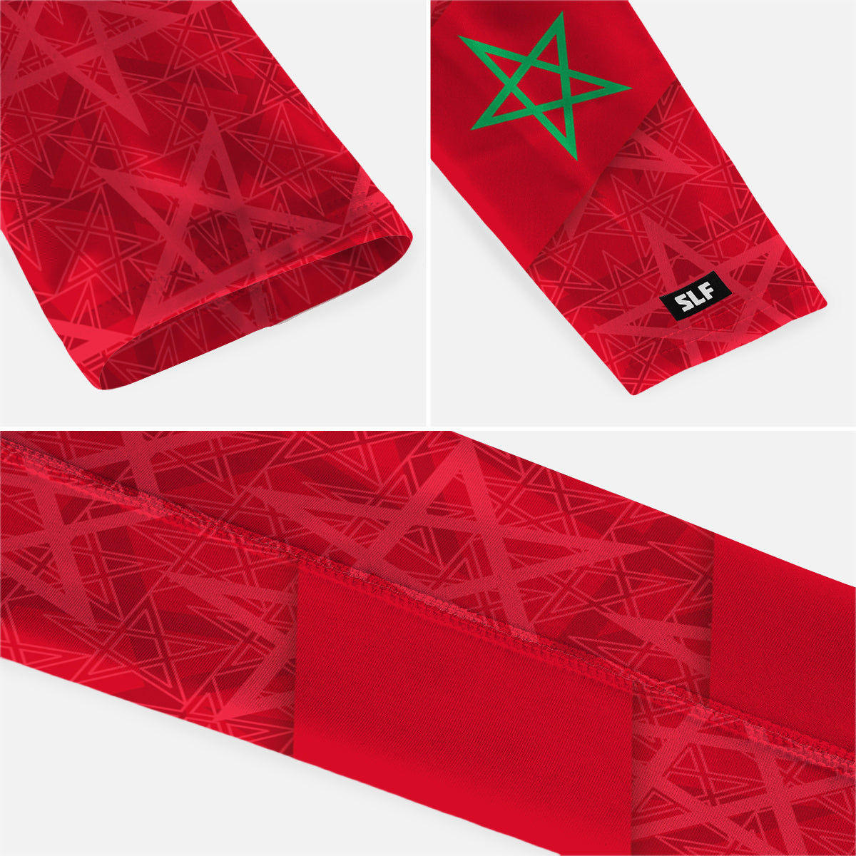 Morocco Team Edition Kids Arm Sleeves - Pair