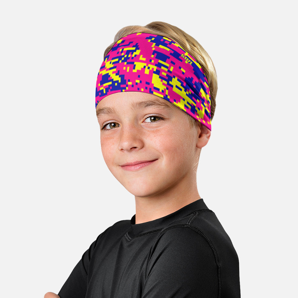 Digi Camo Neon Strike Kids Headband