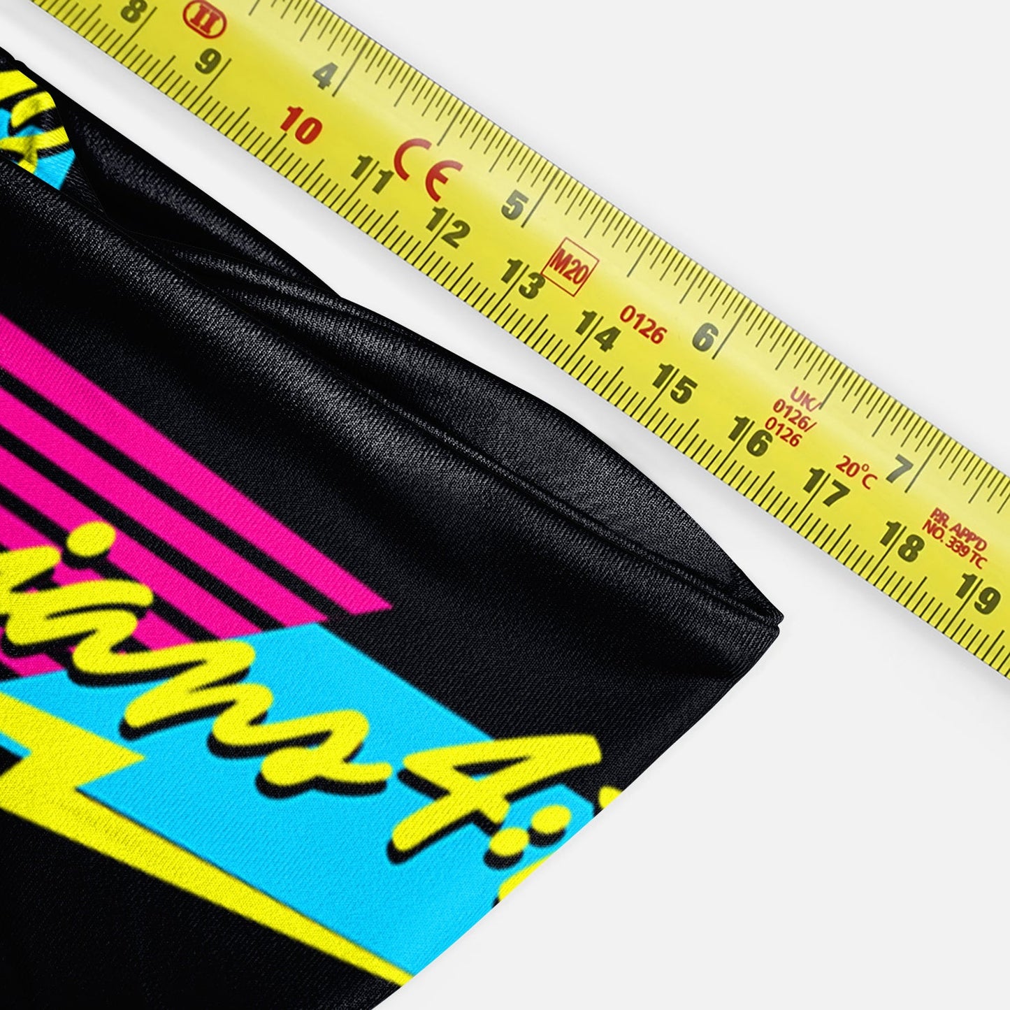 Philippians 4:13 80s Midnight Neon Kids Headband