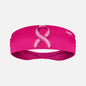 Pink Ribbon Drip Baseball Kids Headband